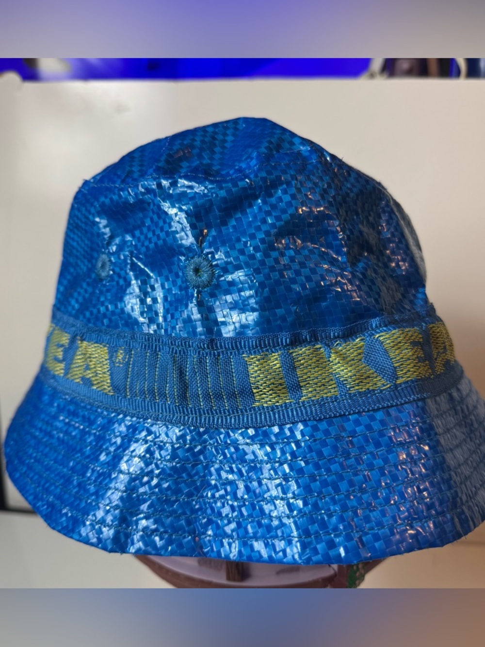 IKEA KNORVA Bucket Hat One Size - Blue 2018